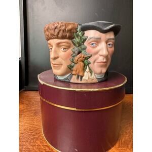 New in Box Avon Lewis and Clark Character Collector Mug 1985 w/ Vintage Avon Bag